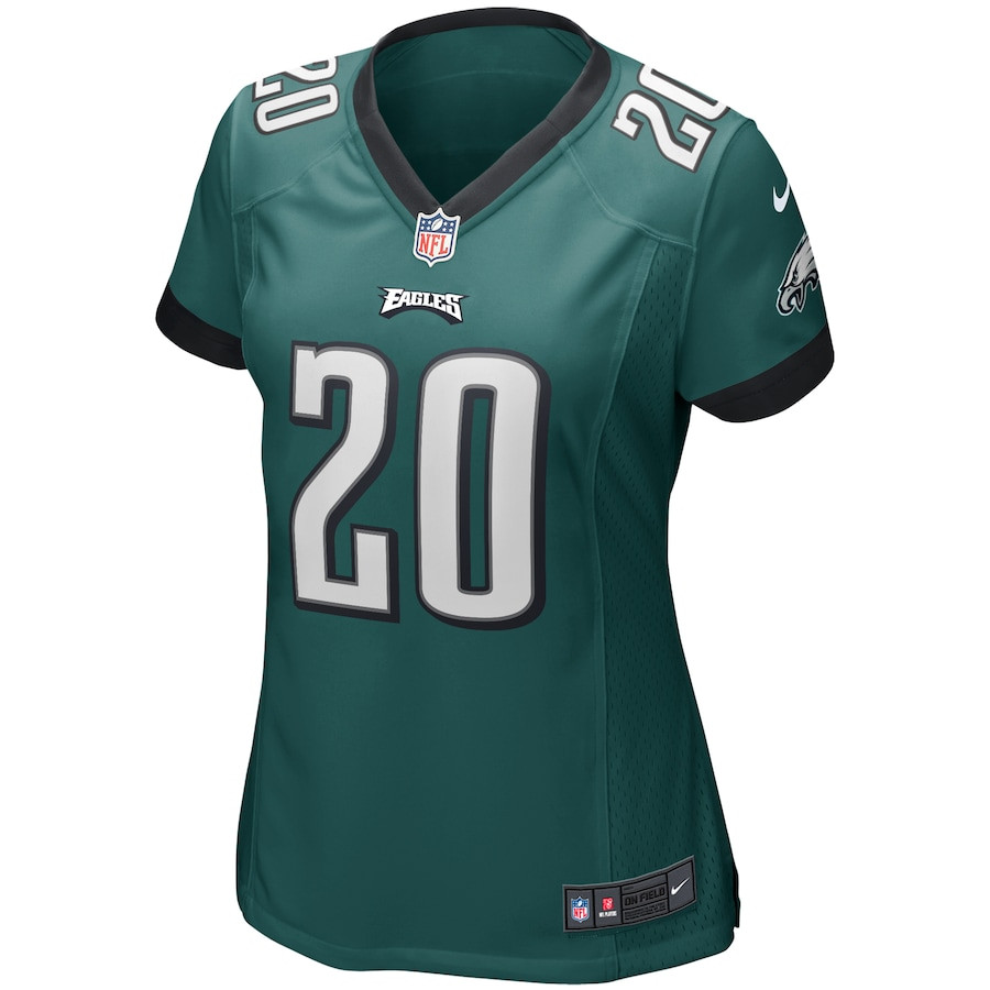 Alternative view of Brian Dawkins 20 Philadelphia Eagles Women Game Retired Jersey - Midnight Green JS9112 nicesnker