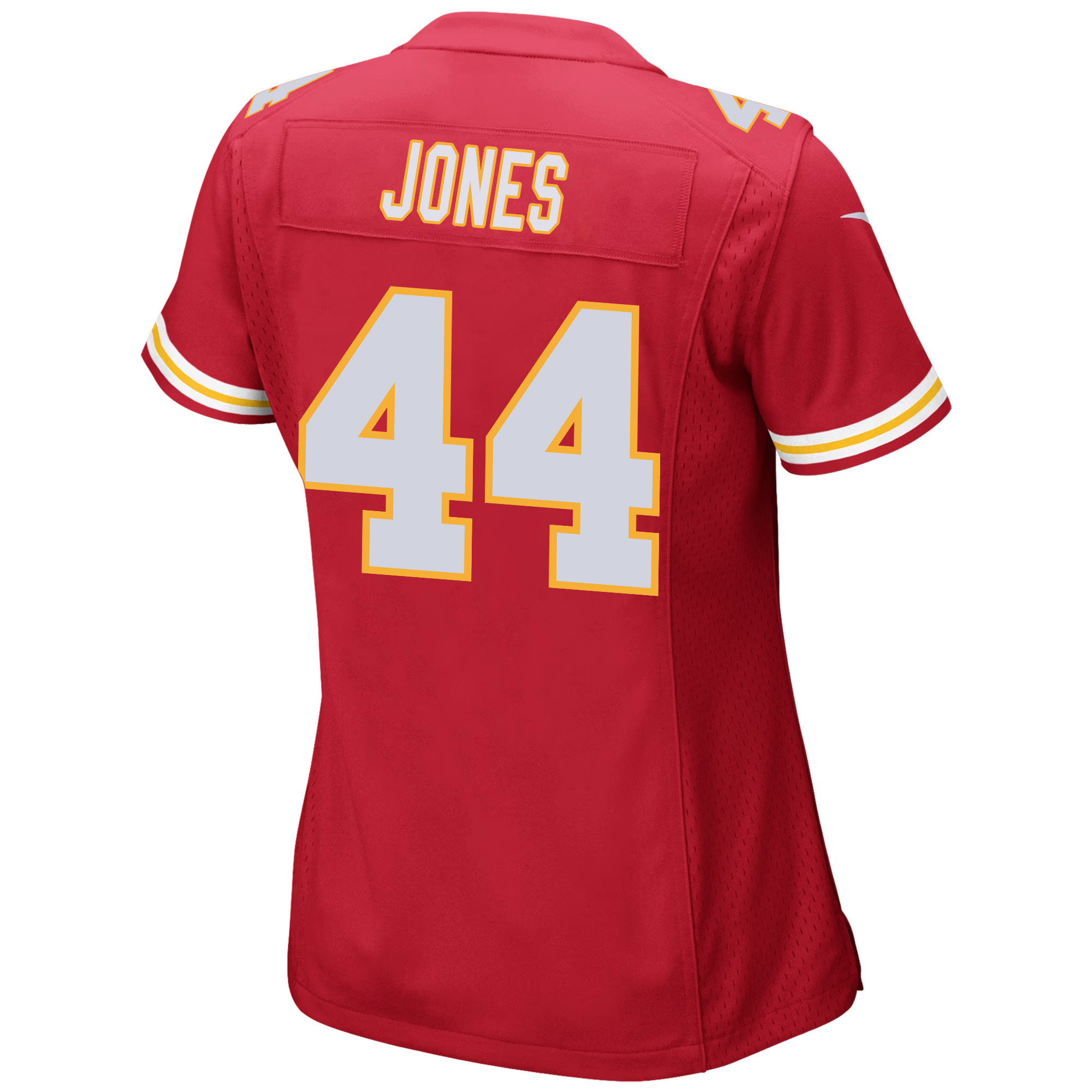 Cam Jones 44 Kansas City Chiefs Super Bowl LVIII Champions 4X Game Women Jersey - Red JS9867 nicesnker - Image 3