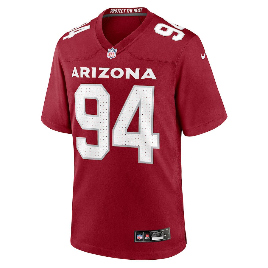 Alternative view of Carlos Watkins 94 Arizona Cardinals Team Game Men Jersey - Cardinal JS8591 nicesnker