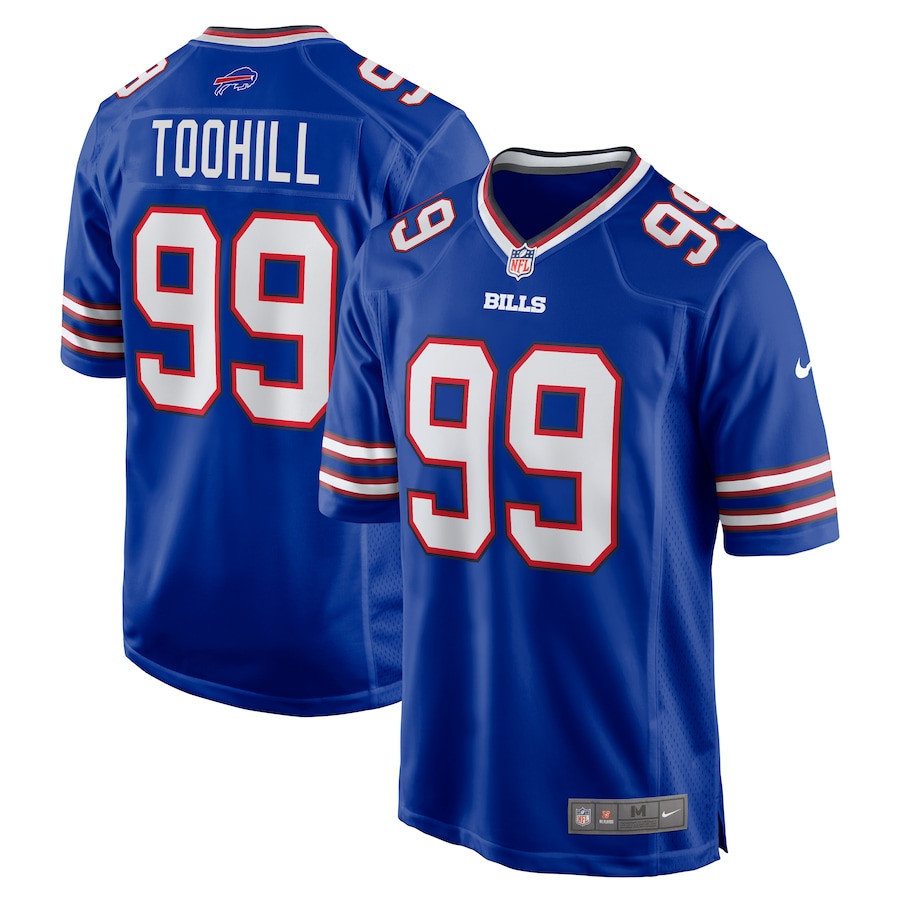 Casey Toohill 99 Buffalo Bills Game Men Jersey - Royal JS1800 nicesnker