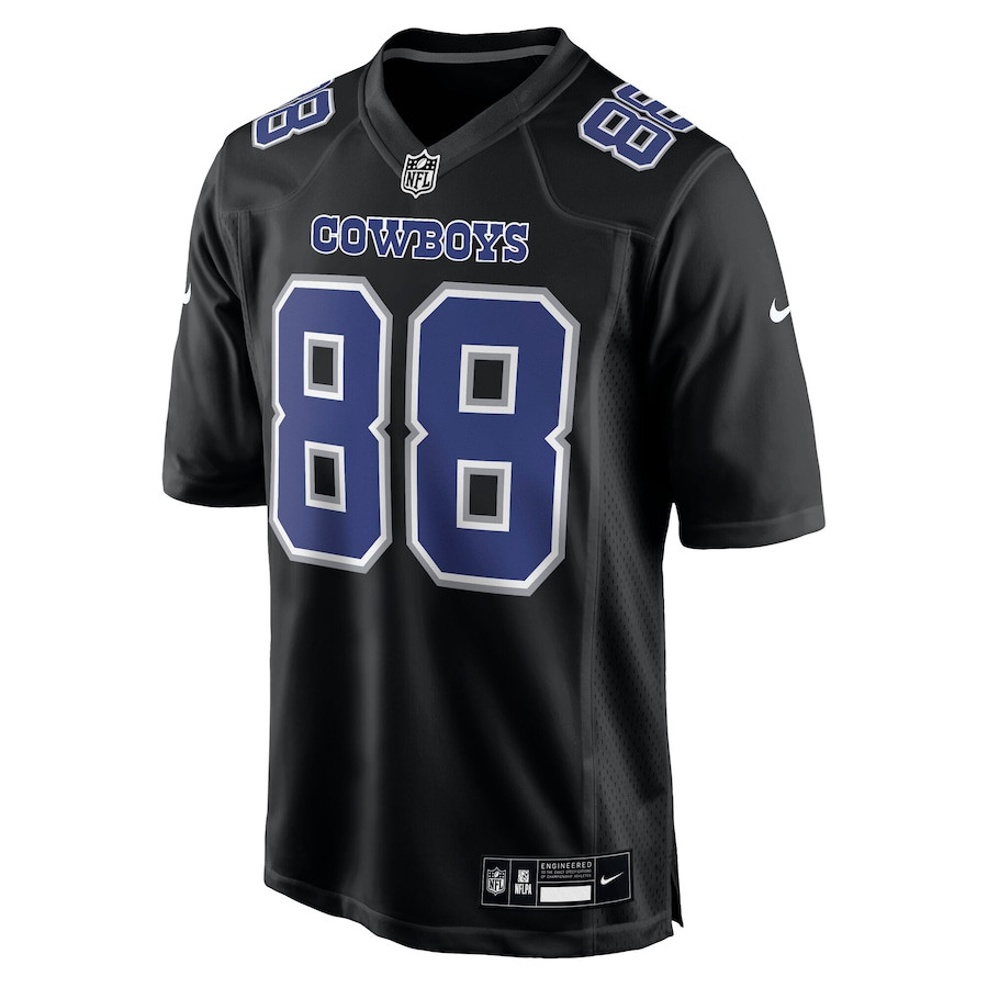 Alternative view of CeeDee Lamb 88 Dallas Cowboys Fashion Game Men Jersey - Carbon Black JS3396 nicesnker