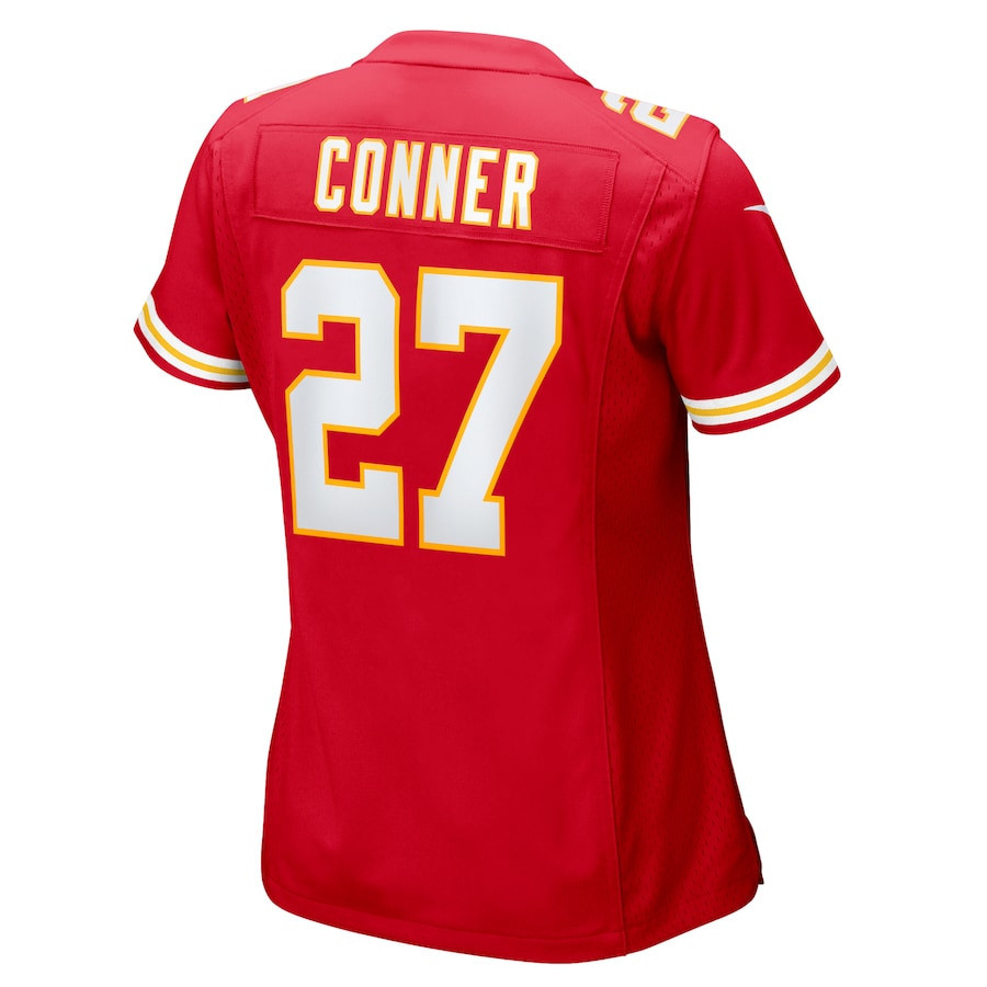 Chamarri Conner #27 Kansas City Chiefs Super Bowl LIX Women's Jersey - Red JS8507 nicesnker - Image 3