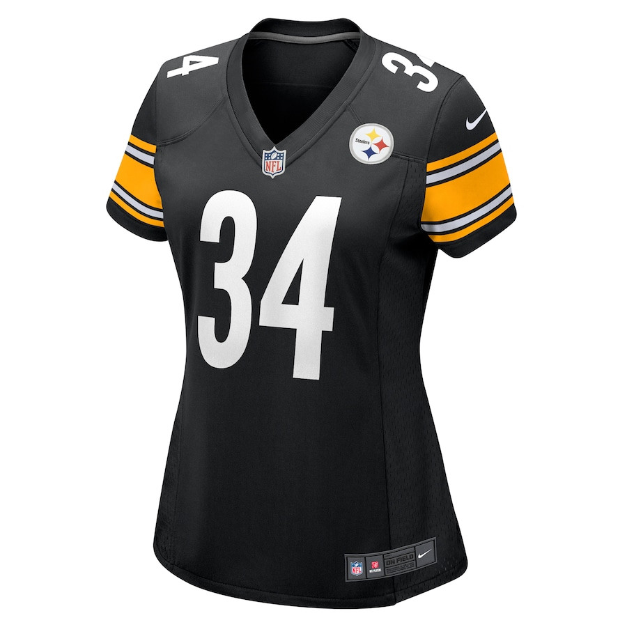 Alternative view of Chandon Sullivan 34 Pittsburgh Steelers Women Game Jersey - Black JS7383 nicesnker