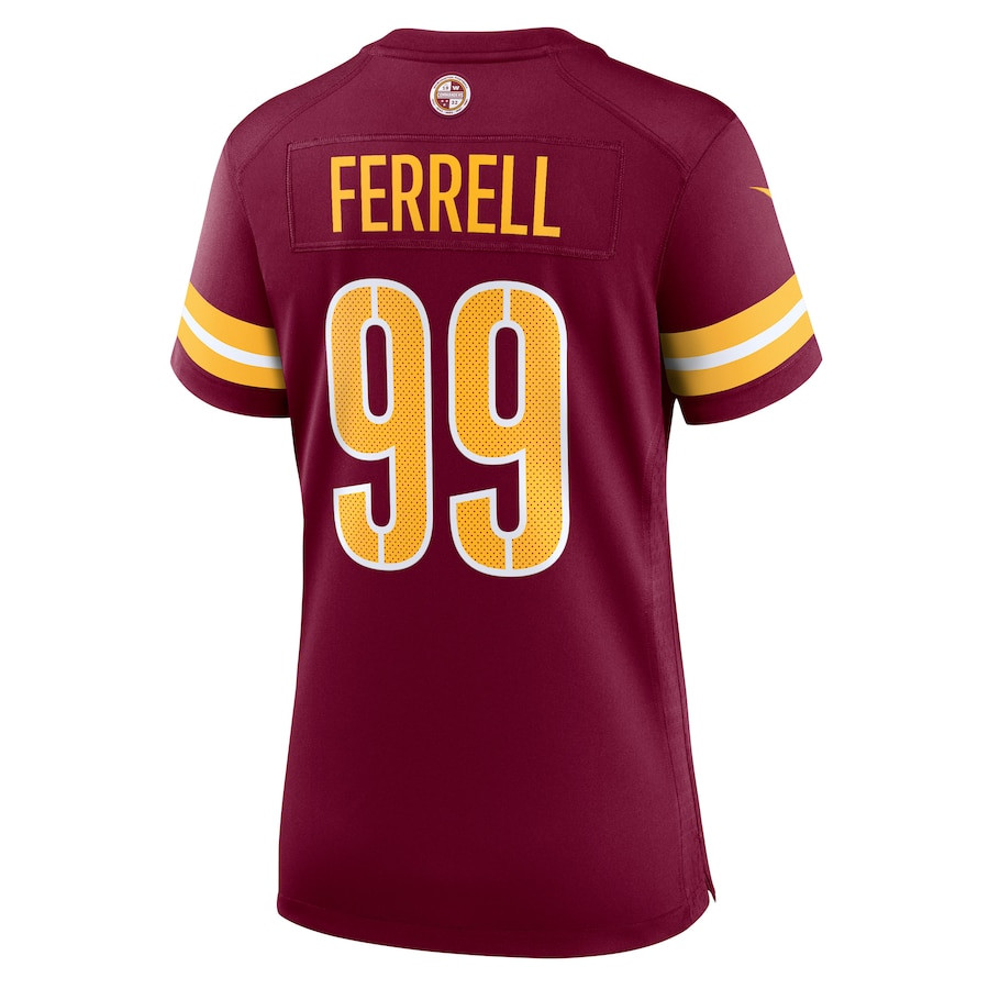 Clelin Ferrell 99 Washington Commanders Women's Game Jersey - Burgundy JS8887 nicesnker - Image 3