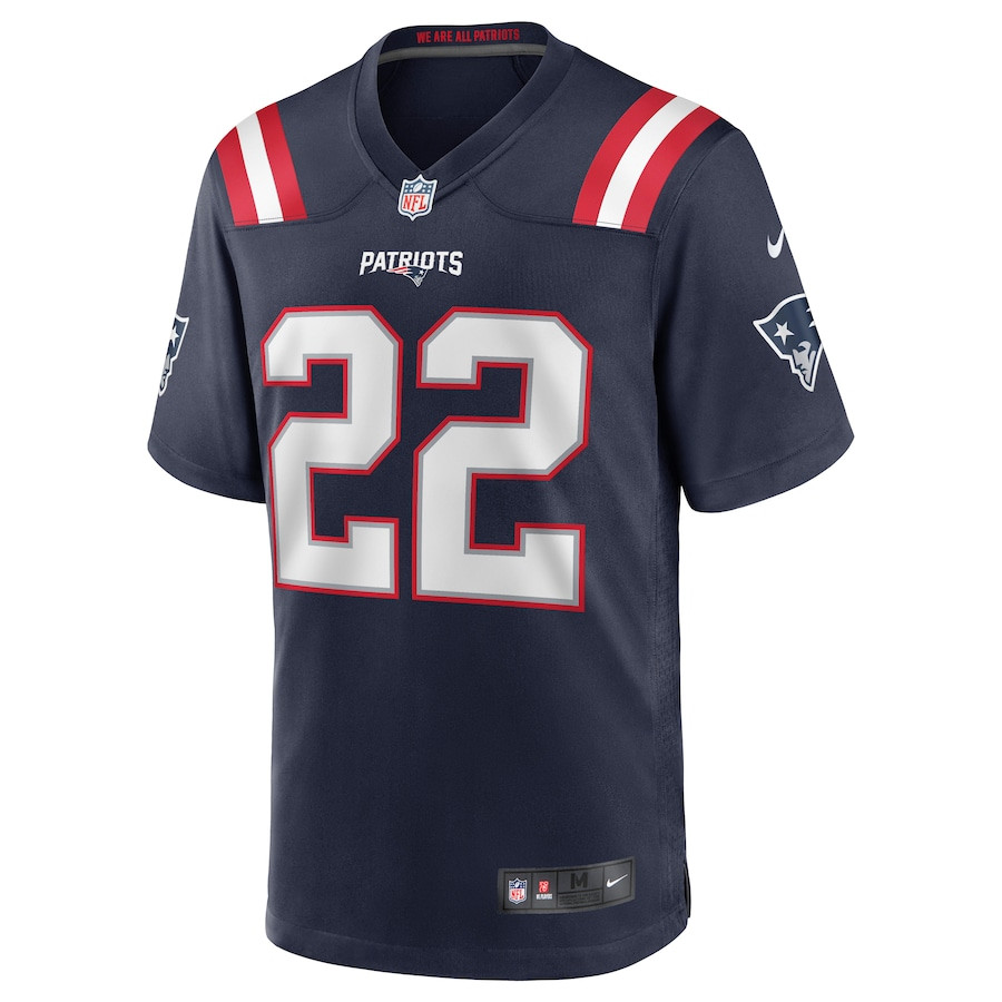 Alternative view of Cody Davis 22 New England Patriots Men Game Jersey - Navy JS2234 nicesnker