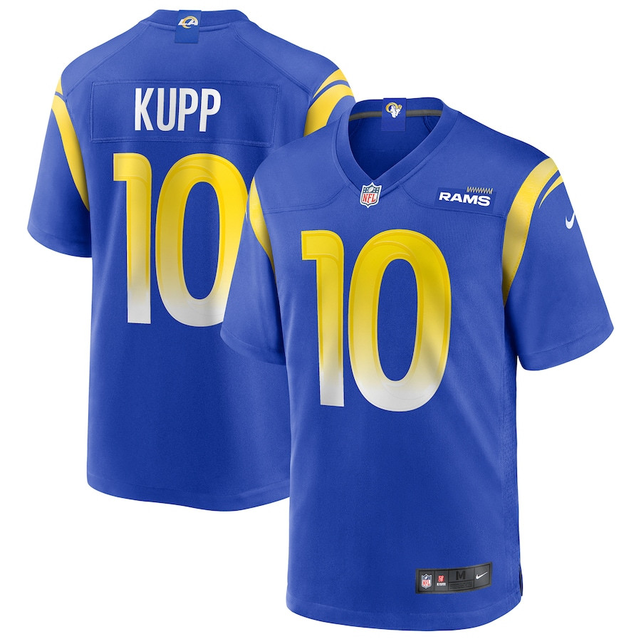 Cooper Kupp 10 Los Angeles Rams Men Game Jersey - Royal JS9210 nicesnker