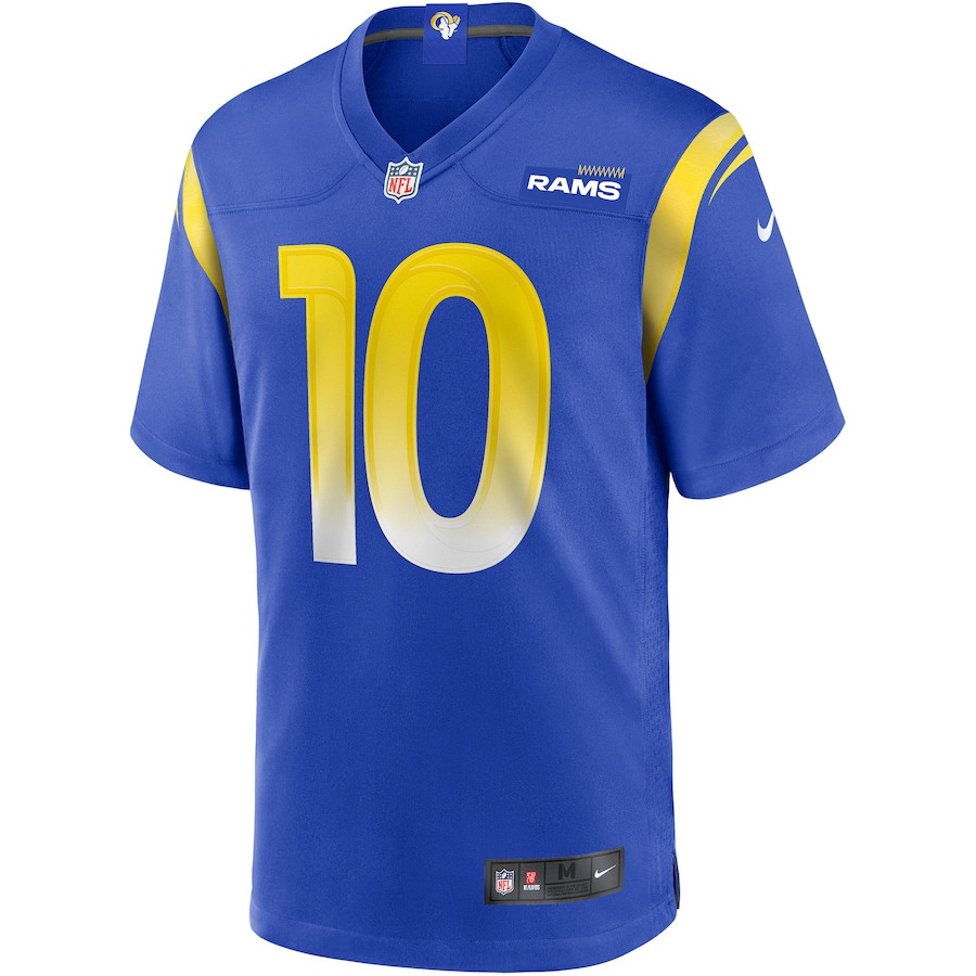 Alternative view of Cooper Kupp 10 Los Angeles Rams Men Game Jersey - Royal JS9210 nicesnker