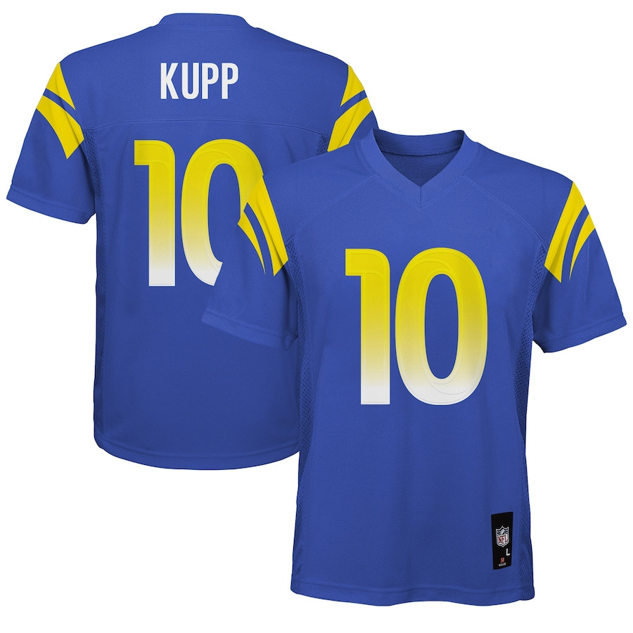 Cooper Kupp 10 Los Angeles Rams YOUTH Jersey - Royal JS9020 nicesnker