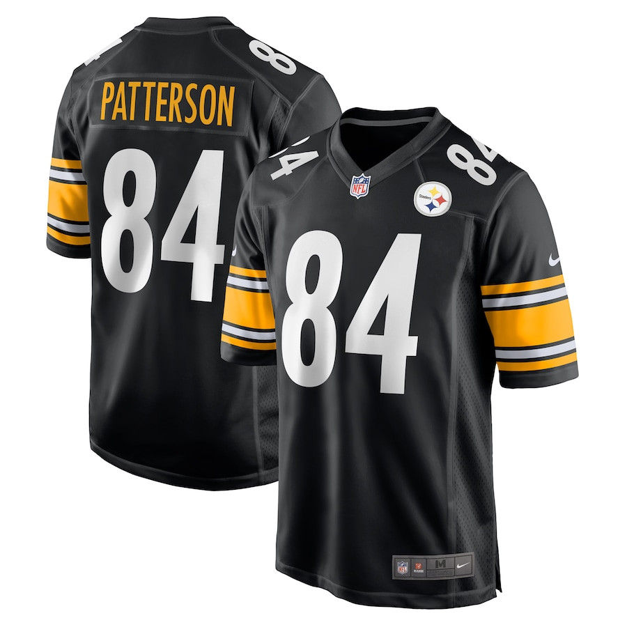 Cordarrelle Patterson 84 Pittsburgh Steelers Game Men Jersey - Black JS6028 nicesnker