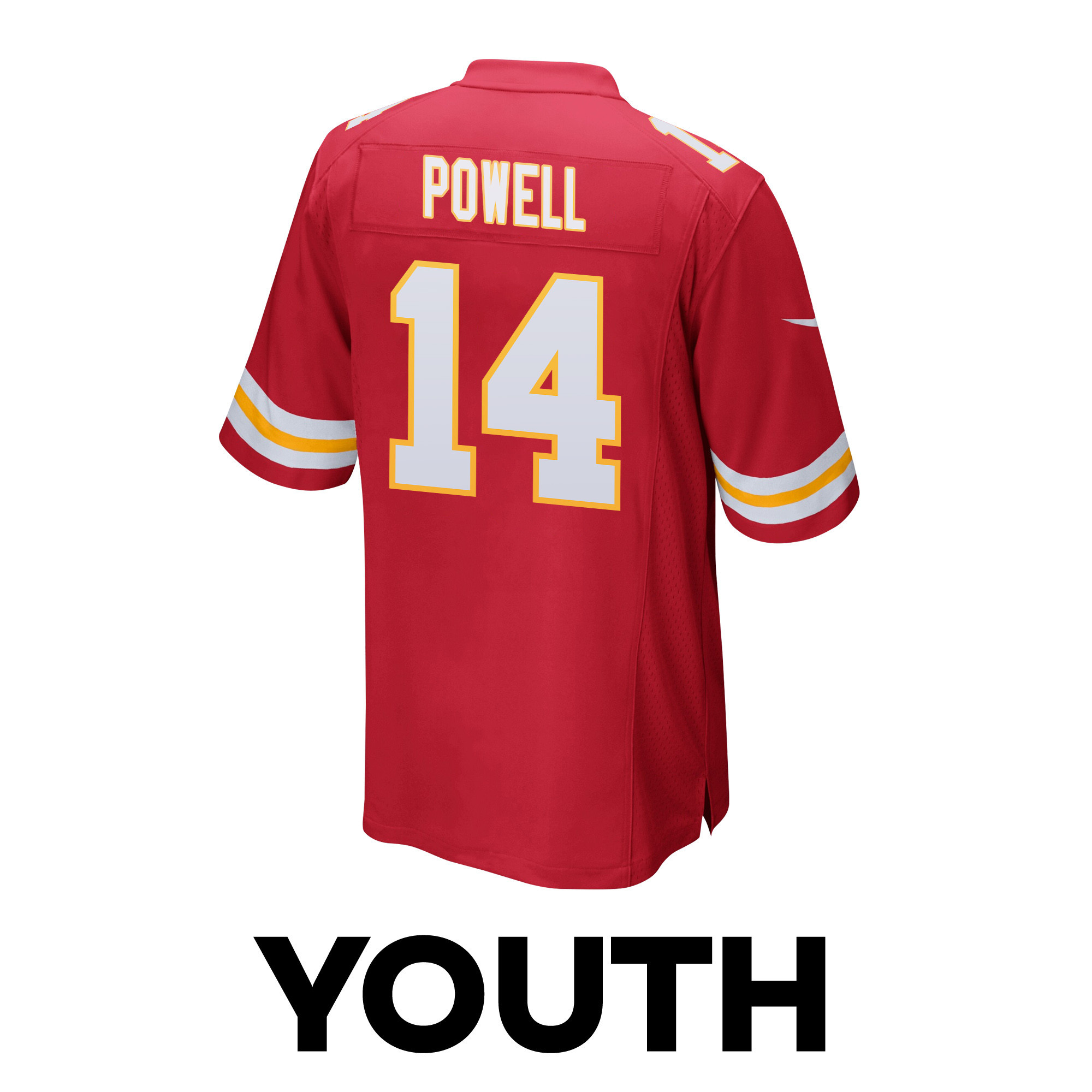Cornell Powell 14 Kansas City Chiefs Super Bowl LVIII Champions 4X Game YOUTH Jersey - Red JS9532 nicesnker - Image 3