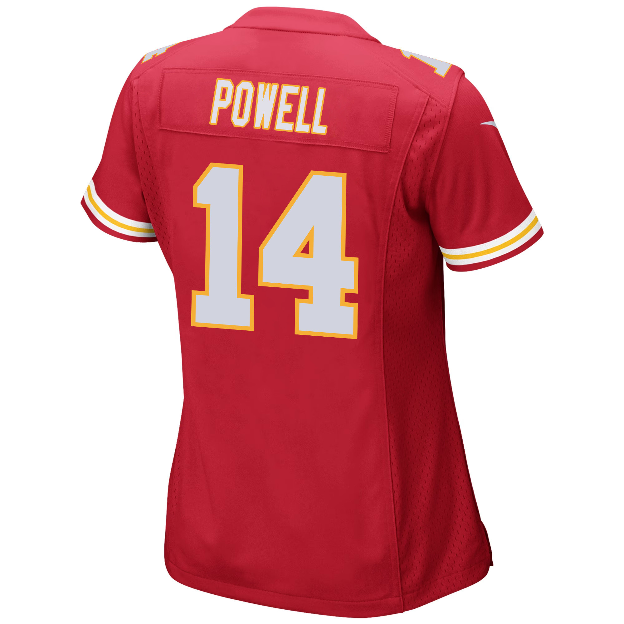 Cornell Powell 14 Kansas City Chiefs Super Bowl LVIII Patch Game Women Jersey - Red JS5483 nicesnker - Image 3