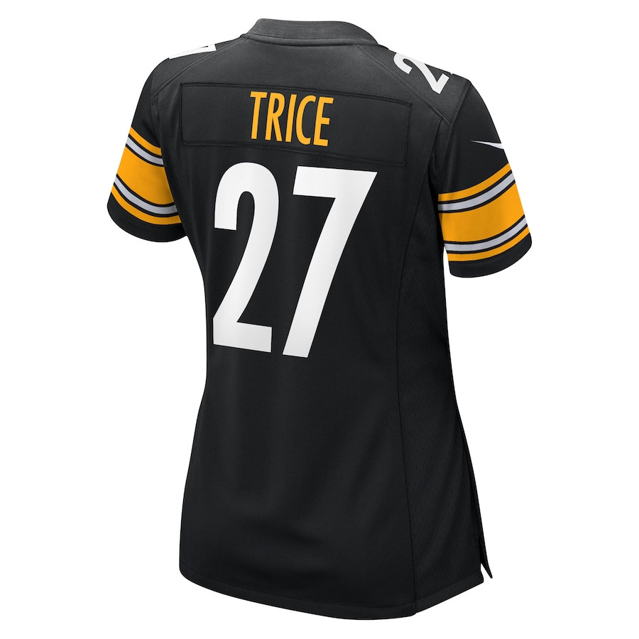Cory Trice 27 Pittsburgh Steelers Women's Game Jersey - Black JS1496 nicesnker - Image 3
