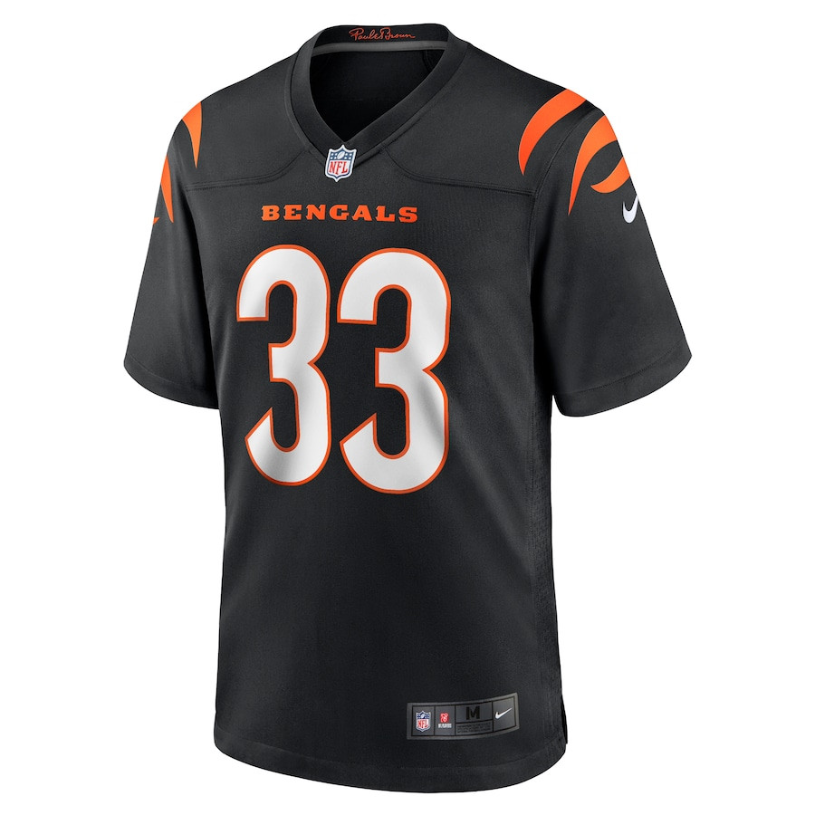 Alternative view of Daijahn Anthony 33 Cincinnati Bengals Game Men Jersey - Black JS9423 nicesnker