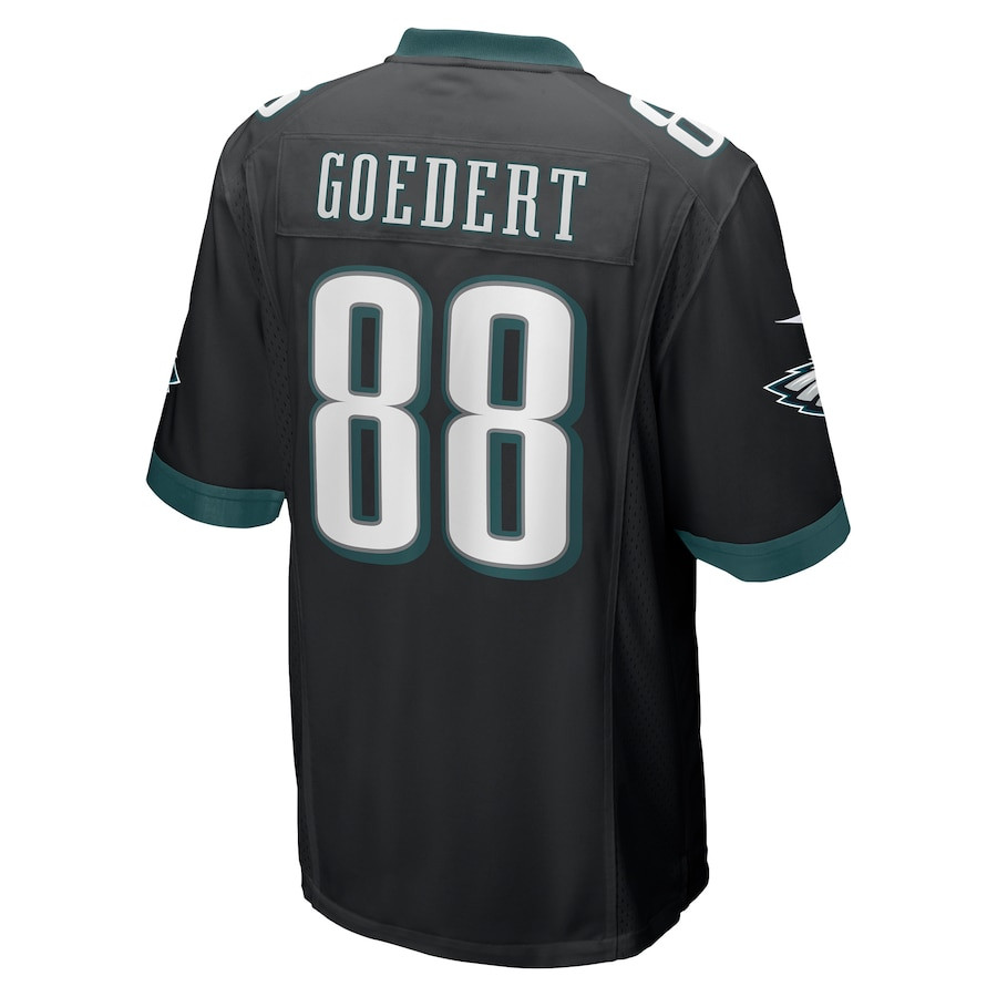Dallas Goedert 88 Philadelphia Eagles Men Game Jersey - Black JS8958 nicesnker - Image 3