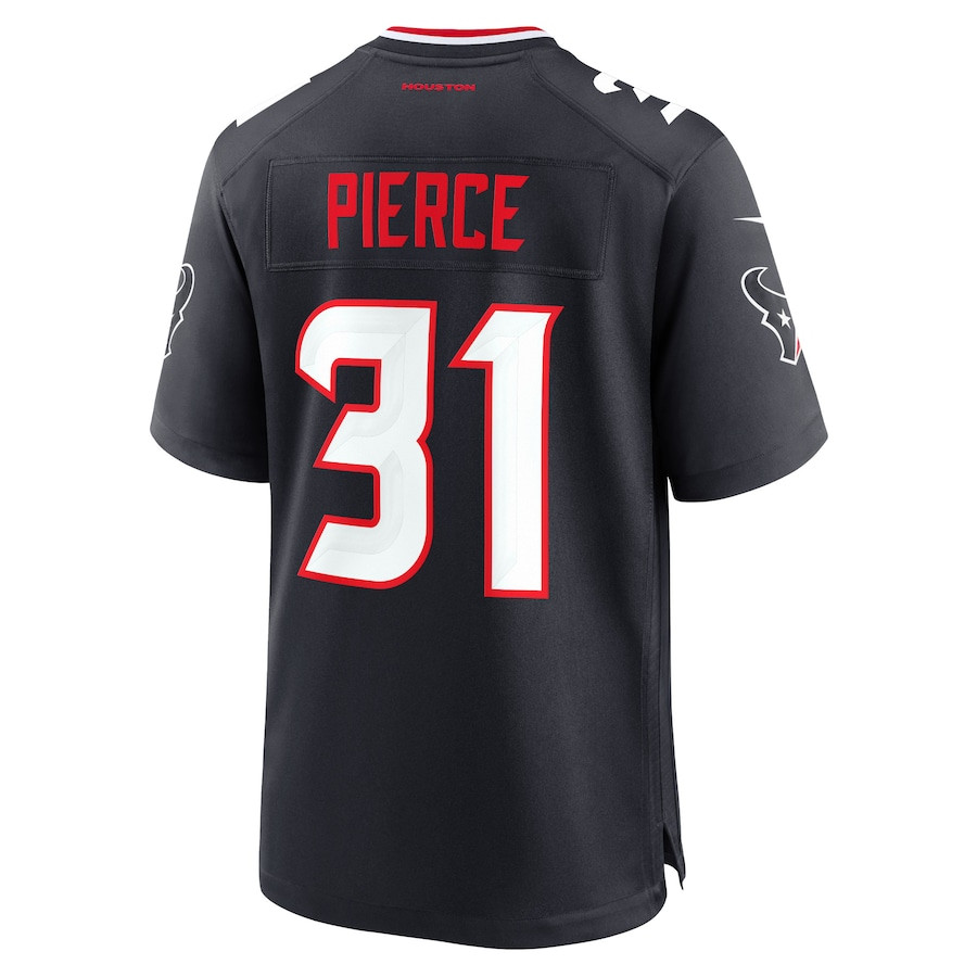 Dameon Pierce 31 Houston Texans Game Jersey - Men, Navy JS7886 nicesnker - Image 3