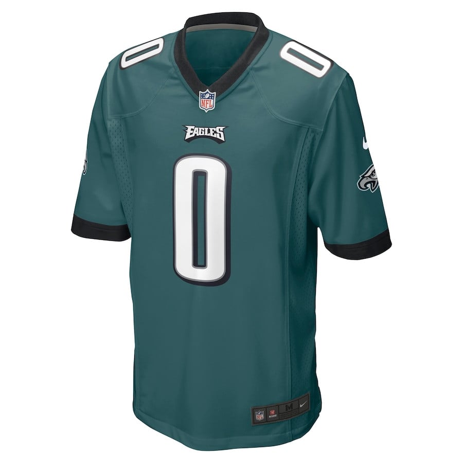 Alternative view of D'Andre Swift 0 Philadelphia Eagles Game Men Jersey - Midnight Green JS5979 nicesnker