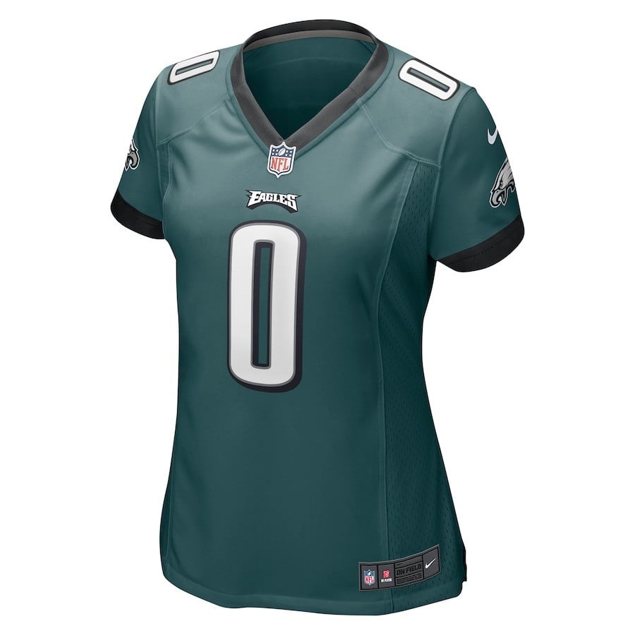 Alternative view of D'Andre Swift 0 Philadelphia Eagles Women's Game Player Jersey - Midnight Green JS4682 nicesnker