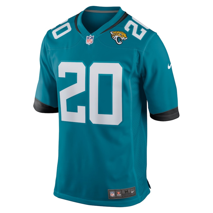 Alternative view of Daniel Thomas 20 Jacksonville Jaguars Men Game Jersey - Teal JS2108 nicesnker