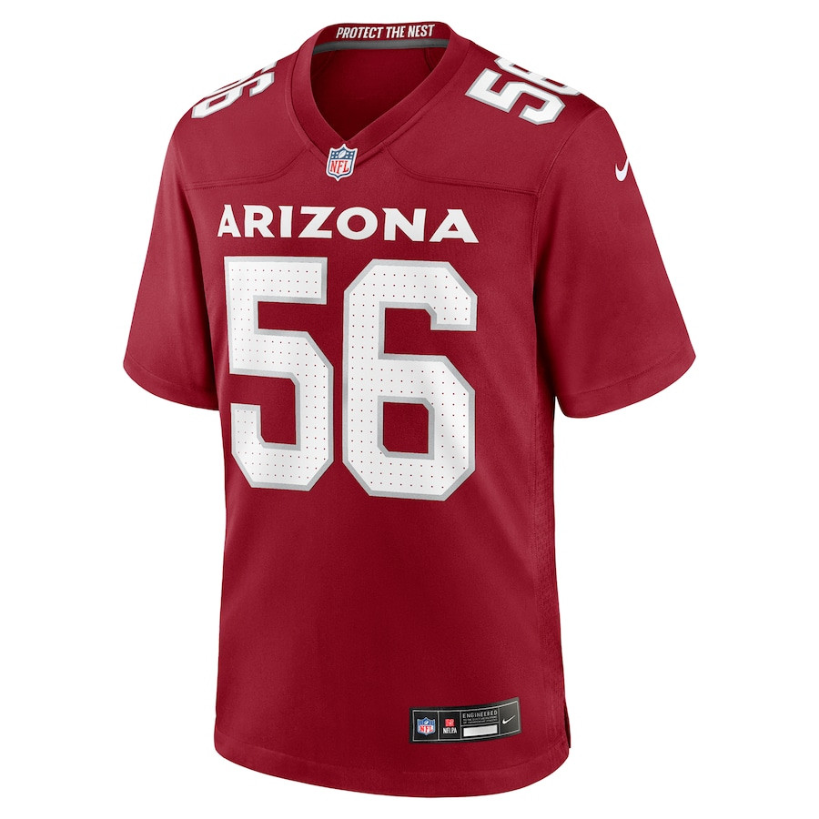 Alternative view of Darius Robinson 56 Arizona Cardinals Team Game Men Jersey - Cardinal JS1682 nicesnker