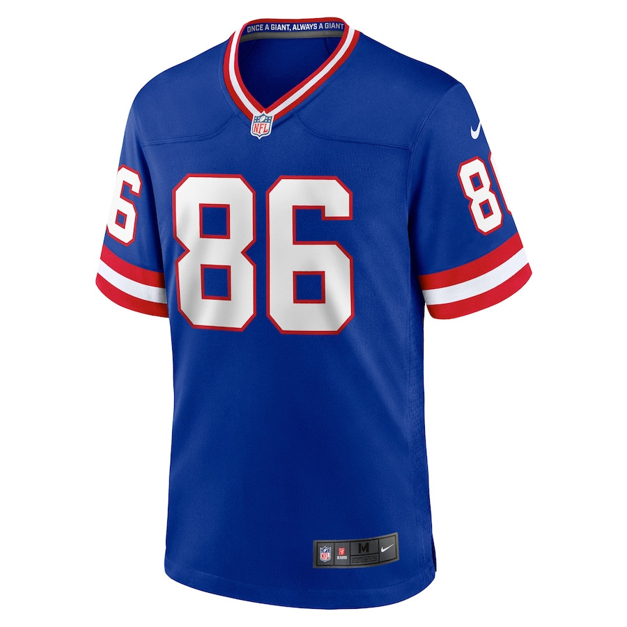 Alternative view of Darius Slayton 86 New York Giants Men Classic Game Jersey - Royal JS1256 nicesnker