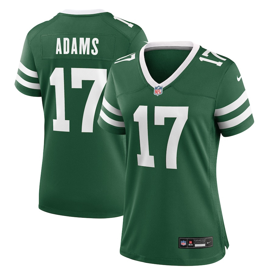 Davante Adams 17 New York Jets Women's Alternate Game Jersey - Legacy Green JS3011 nicesnker