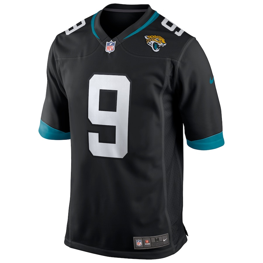Alternative view of David Garrard 9 Jacksonville Jaguars Men Game Retired Jersey - Black JS6931 nicesnker