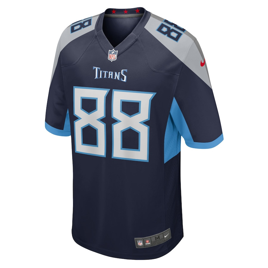 Alternative view of David Martin-Robinson 88 Tennessee Titans Game Men Jersey - Navy JS9381 nicesnker
