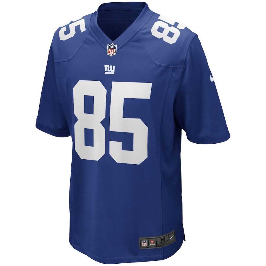 Alternative view of David Tyree 85 New York Giants Men Game Retired Jersey - Royal JS8067 nicesnker