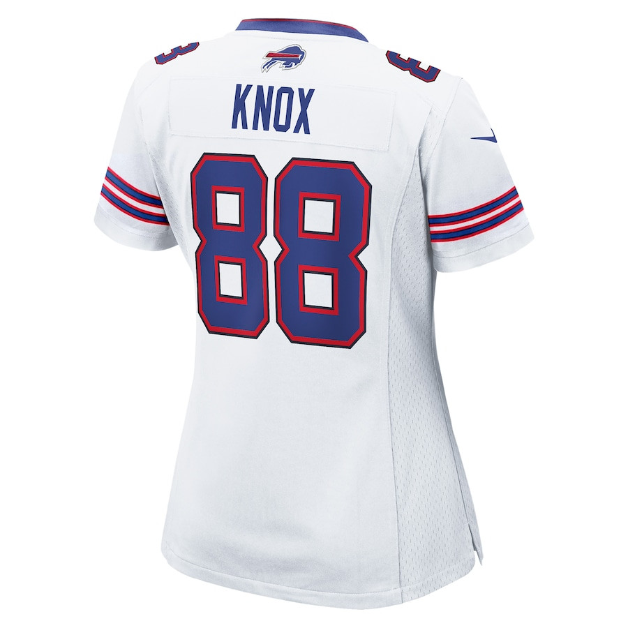 Dawson Knox 88 Buffalo Bills Women's Game Jersey - White JS4421 nicesnker - Image 3