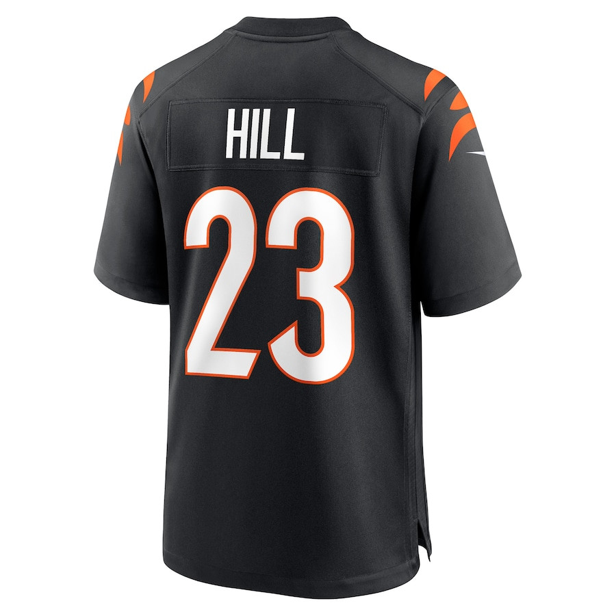 Daxton Hill 23 Cincinnati Bengals Men Game Jersey - Black JS1870 nicesnker - Image 3
