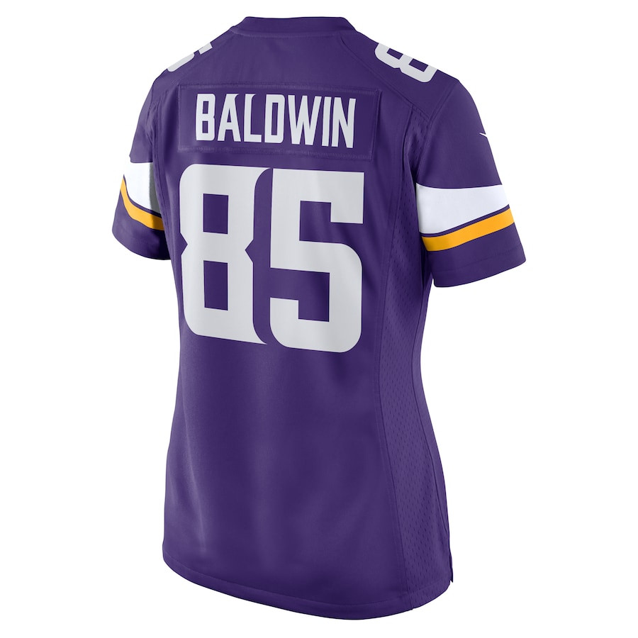 Daylen Baldwin 85 Minnesota Vikings Women Game Jersey - Purple JS9609 nicesnker - Image 3