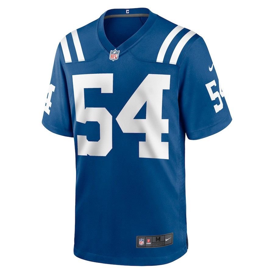 Alternative view of Dayo Odeyingbo 54 Indianapolis Colts Men Game Jersey - Royal JS9348 nicesnker