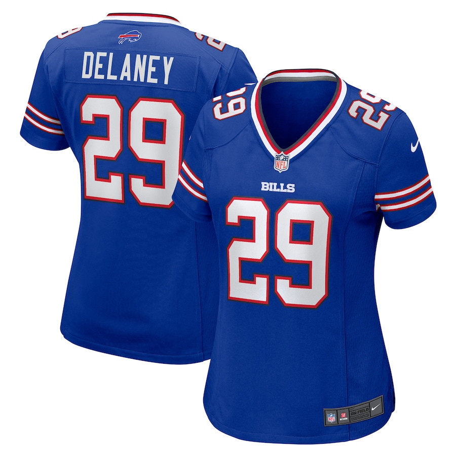 Dee Delaney 29 Buffalo Bills Women's Game Jersey - Royal JS9955 nicesnker