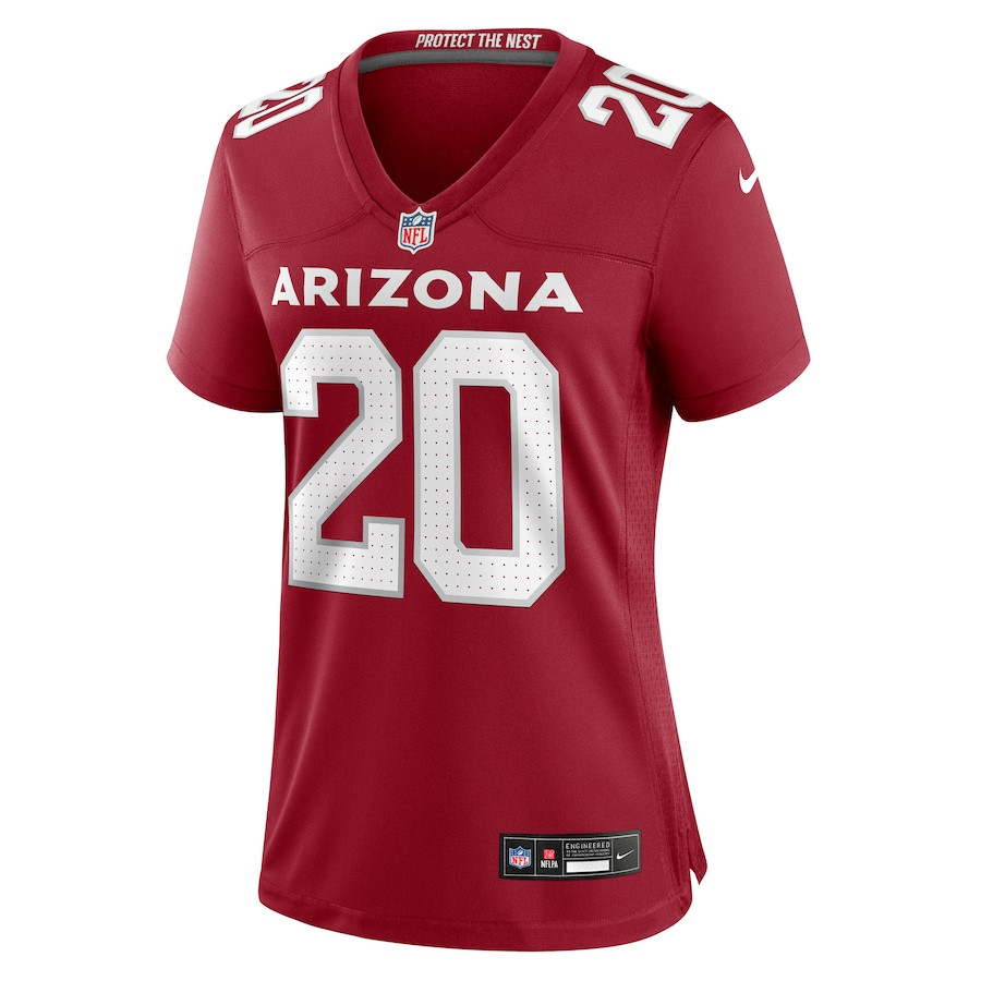 Alternative view of DeeJay Dallas 20 Arizona Cardinals Women's Game Jersey - Cardinal JS8689 nicesnker