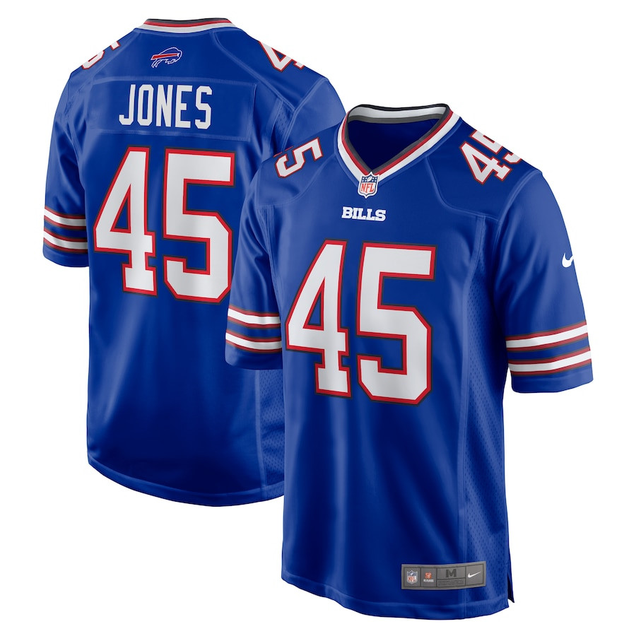 Deion Jones 45 Buffalo Bills Game Men Jersey - Royal JS3126 nicesnker