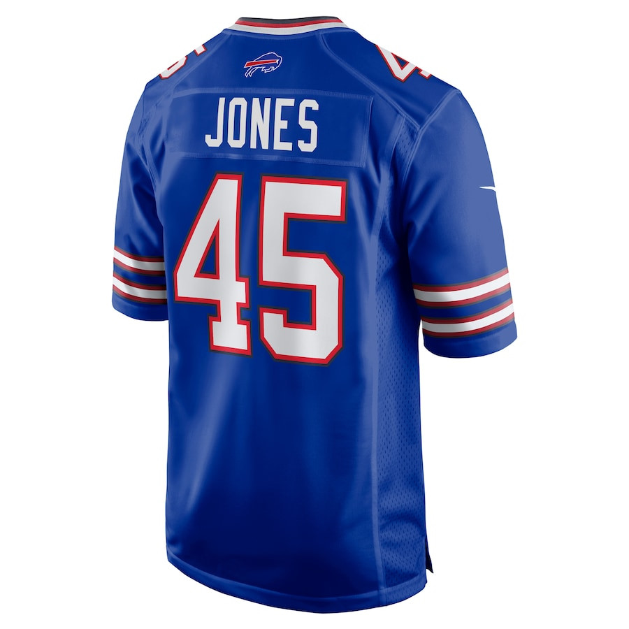 Deion Jones 45 Buffalo Bills Game Men Jersey - Royal JS3126 nicesnker - Image 3