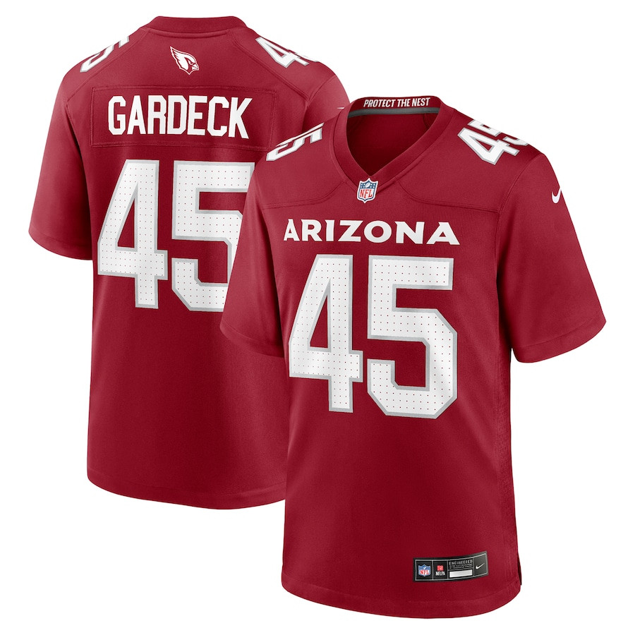 Dennis Gardeck 45 Arizona Cardinals Team Game Men Jersey - Cardinal JS9283 nicesnker