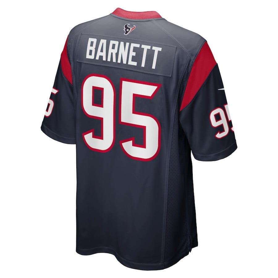 Derek Barnett 95 Houston Texans Game Men Jersey - Navy JS6461 nicesnker - Image 3