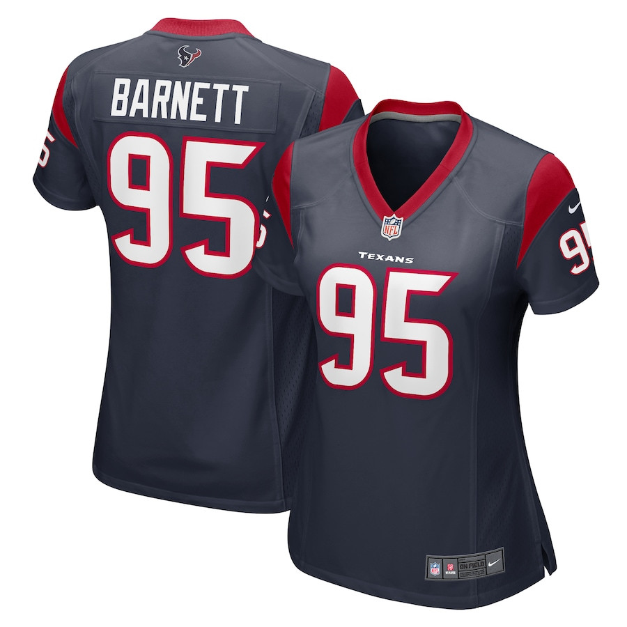 Derek Barnett 95 Houston Texans Women Game Jersey - Navy JS8668 nicesnker