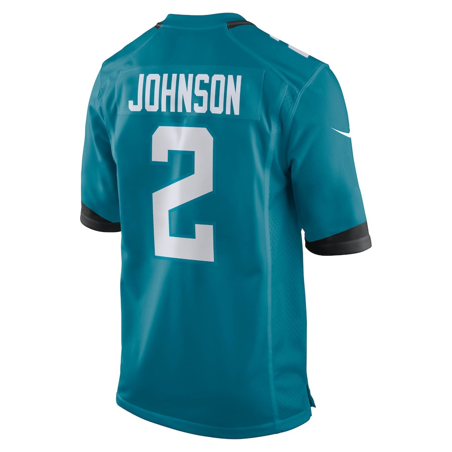 D'Ernest Johnson 2 Jacksonville Jaguars Team Game Men Jersey - Teal JS7705 nicesnker - Image 3