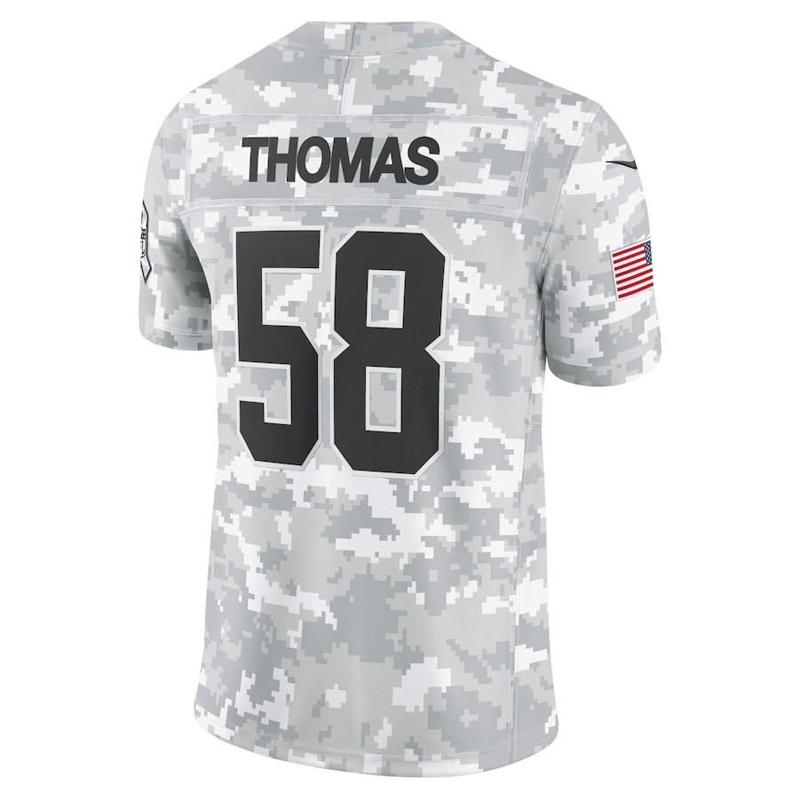 Derrick Thomas 58 Kansas City Chiefs 2024 Salute to Service Retired Player Limited Men Jersey - Arctic Camo JS7938 nicesnker - Image 3