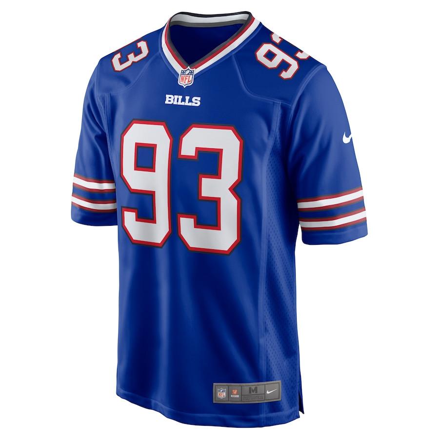 Alternative view of DeShawn Williams 93 Buffalo Bills Game Men Jersey - Royal JS2467 nicesnker