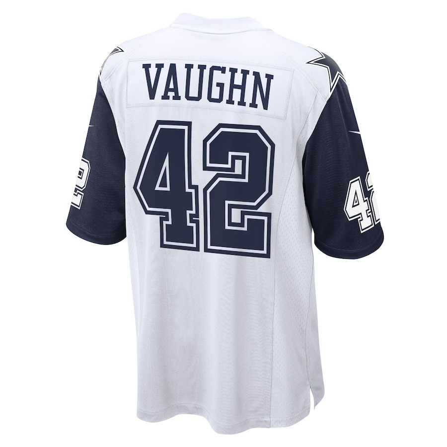 Deuce Vaughn 42 Dallas Cowboys Alternate Game Men Jersey - White JS3062 nicesnker - Image 3