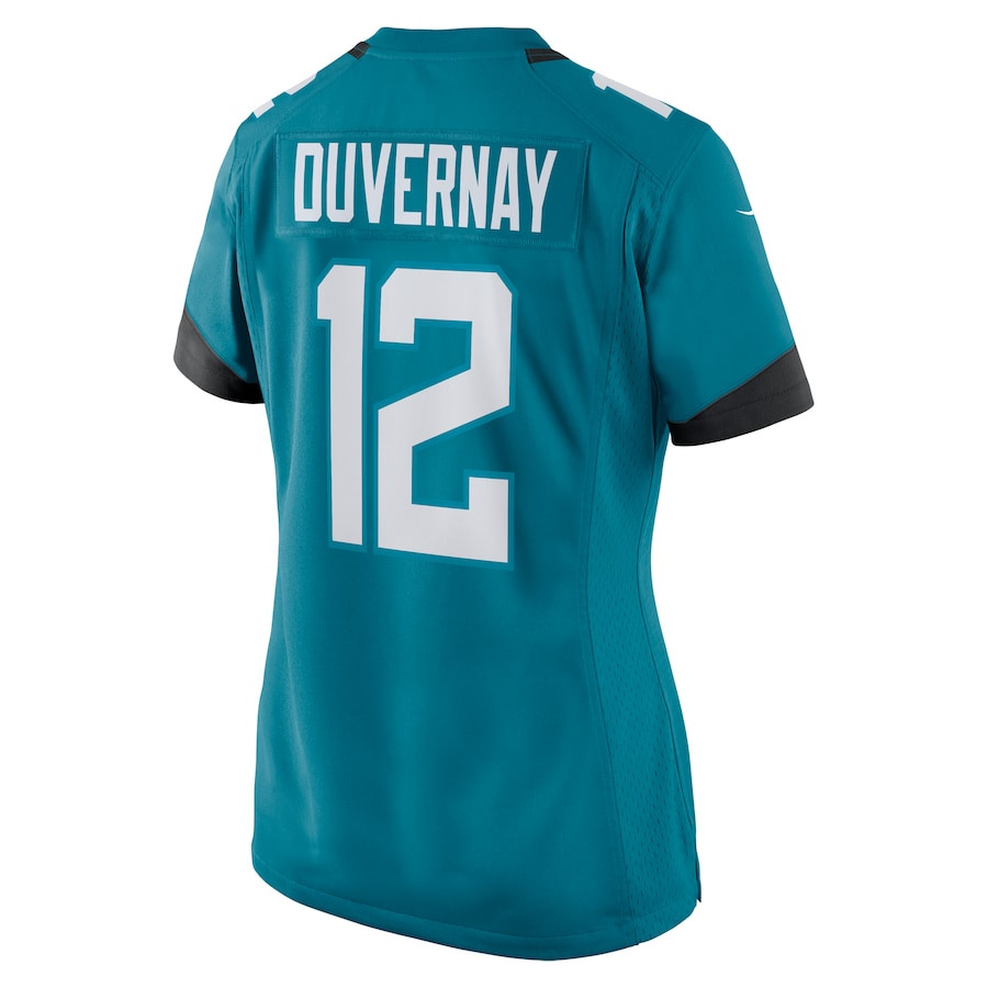 Devin Duvernay 12 Jacksonville Jaguars Alternate Game Women Jersey - Teal JS2733 nicesnker - Image 3