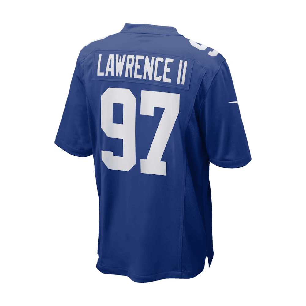 Dexter Lawrence II 97 New York Giants 2025 Pro Bowl Patch Game Men Jersey - Royal JS8061 nicesnker - Image 3
