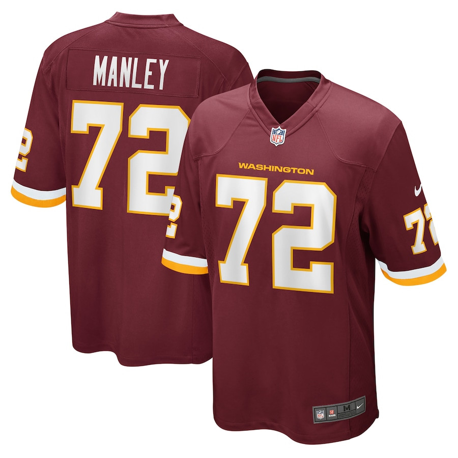 Dexter Manley 72 Washington Football Team Men Retired Jersey - Burgundy JS7856 nicesnker