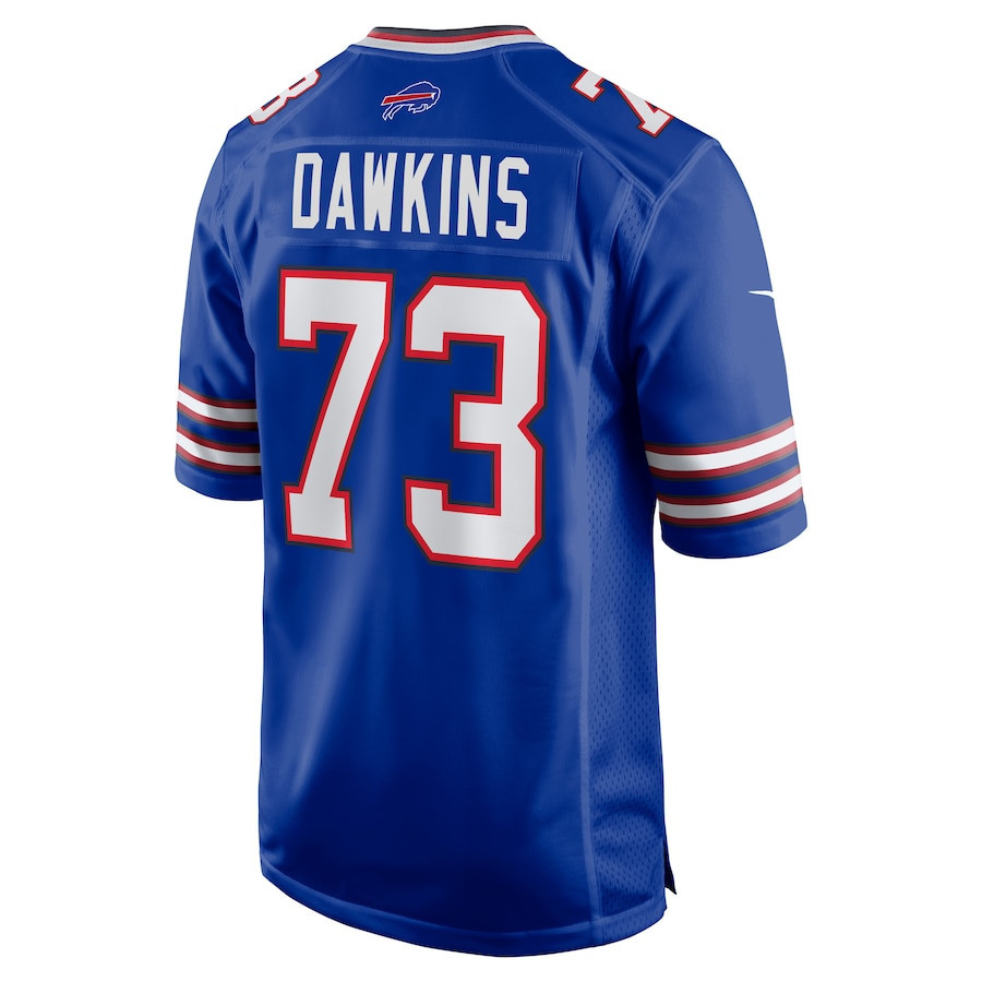 Dion Dawkins #73 Buffalo Bills Super Bowl LIX Jersey - Men's - Royal JS9127 nicesnker - Image 3
