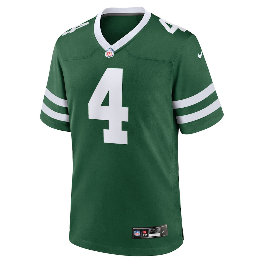 Alternative view of D.J. Reed 4 New York Jets Game Men Jersey - Legacy Green JS9404 nicesnker