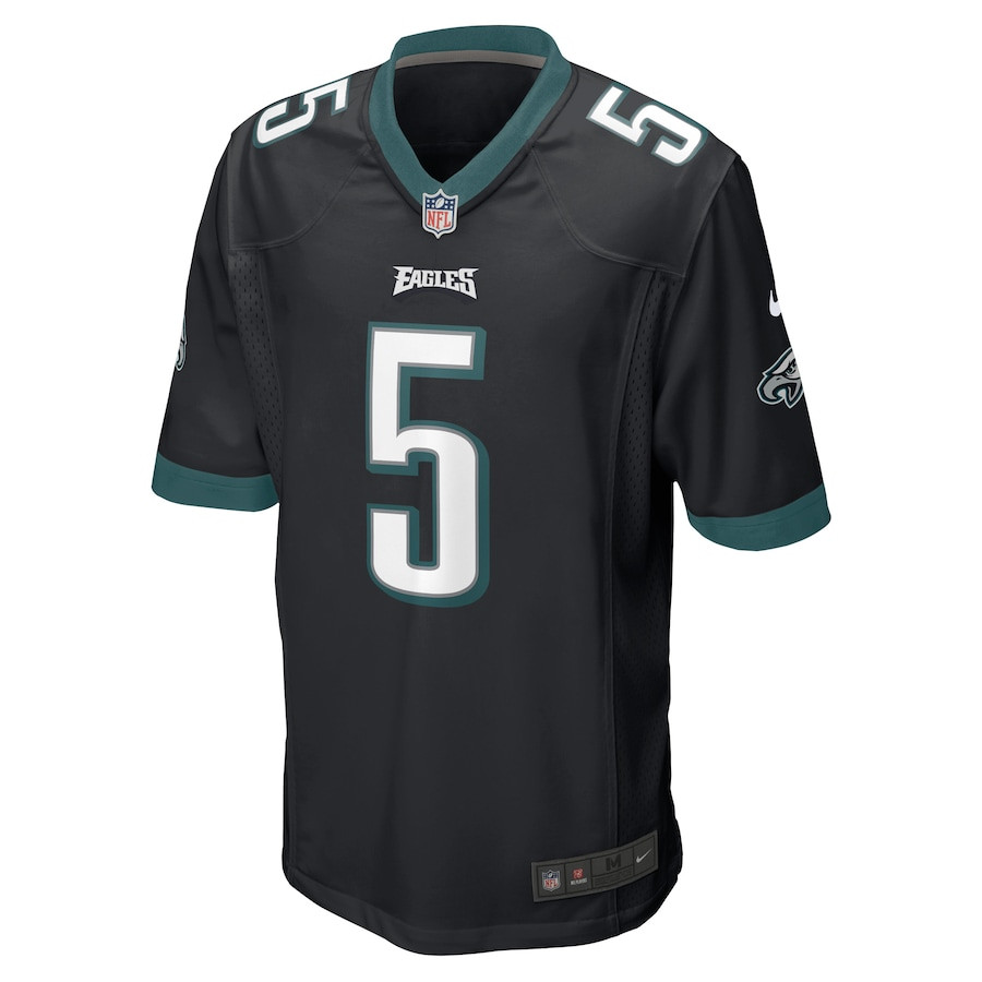 Alternative view of Donovan McNabb 5 Philadelphia Eagles Retired Jersey - Black JS4092 nicesnker