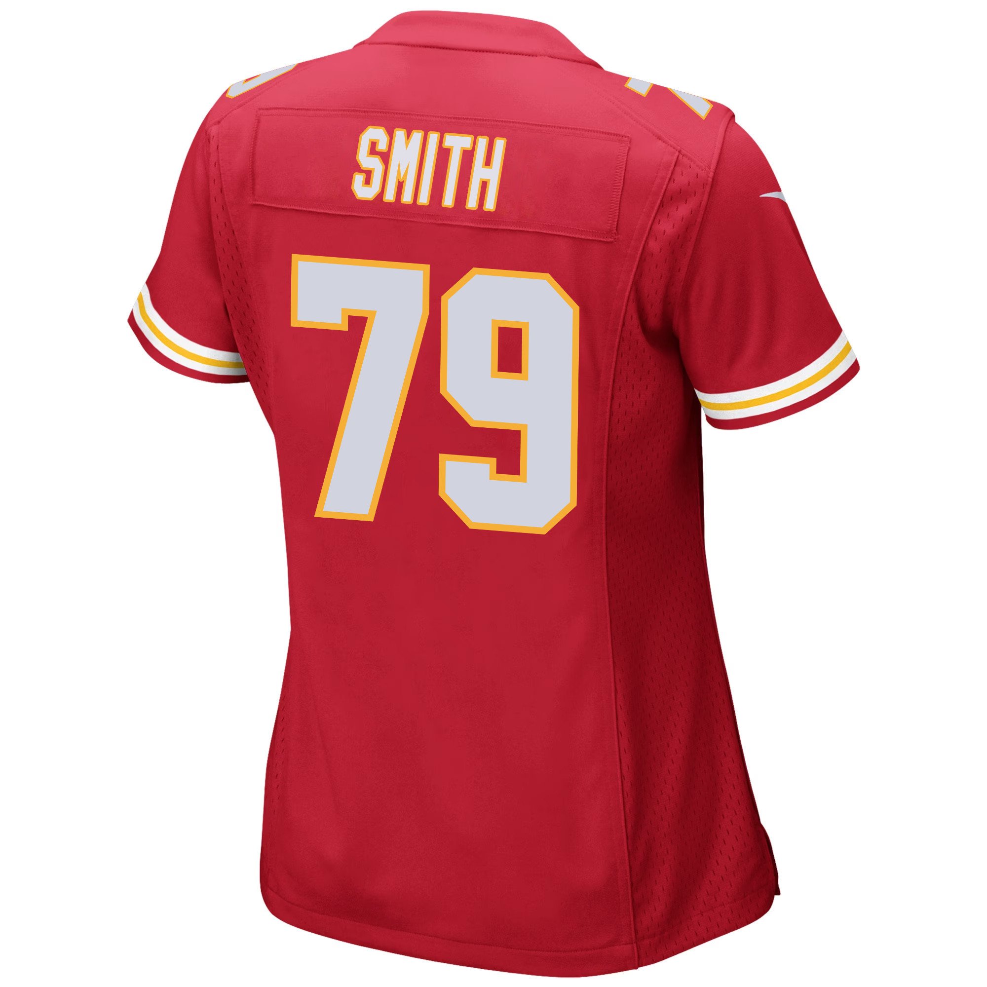 Donovan Smith 79 Kansas City Chiefs Super Bowl LVIII Champions 4 Stars Patch Game Women Jersey - Red JS4582 nicesnker - Image 3
